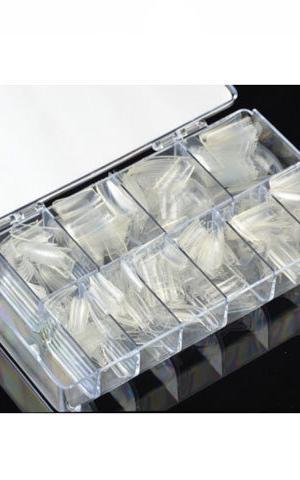 Transparent Tips Square box 500 Pcs – 7024T