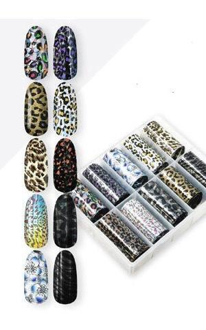 Nagelfolien-Set 10-tlg. – 7343