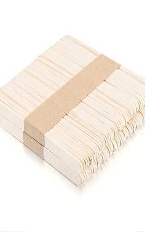 Bastoncini in legno di betulla per stendere la cera 13021