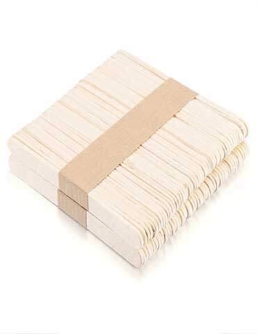 Birch wood sticks for spreading wax 13021